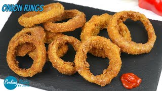 ফাস্টফুড স্টাইলে ক্রিস্পি অনিয়ন রিংস  How To Make Onion Rings  Home made Onion Rings  Onion Rings [upl. by Law455]