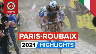 ParigiRoubaix 2021  Highlights [upl. by Oigile70]