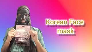 Korean Face mask [upl. by Lehcor872]