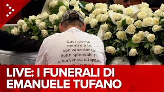 LIVE I funerali di Emanuele Tufano il 15enne ucciso in una sparatoria a Napoli diretta video [upl. by Sitruk]