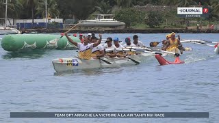 Team OPT arrache la victoire à la Air Tahiti Nui Race [upl. by Igor]