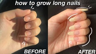 HOW TO GROW NAILS IN A WEEK 💅 [upl. by Allecnirp580]