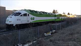 Stouffville Line GO Train Compilation Part 7 [upl. by Melliw]