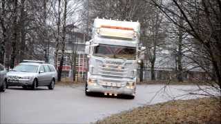 Kvics Transport Scania R560 [upl. by Salomie524]