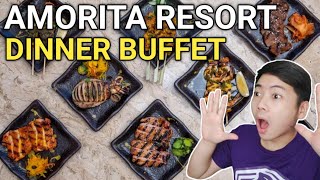 BOHOL TRAVEL  ALONA BEACH PANGLAO  Luxury Resort  AMORITA RESORT DINNER BUFFET [upl. by Enihpad]