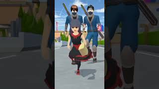 Yuta don saves mino from ninjas sakuraschoolsimulator ytshorts amazingshort viralvideo [upl. by Yecies725]