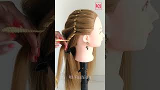 Ultimate Braided Hairstyle with Ribbon Idea for Girls  Trendy and Fun Hairstyle Tutorial [upl. by Sayles911]