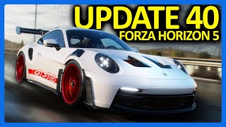 Forza Horizon 5  4 New Cars amp Forza Horizon 6 FH5 Update 40 [upl. by Fagan]