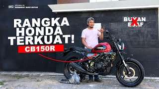 modifikasi HONDA CB15OR si RANGKA TERKUAT [upl. by Aisena]