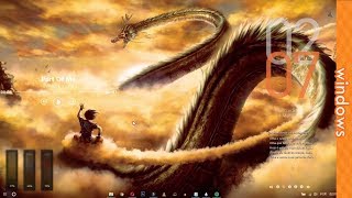 DEIXE SEU WINDOWS 10 MAIS BONITO ep 8 ARC e RAINMETER [upl. by Nalo]