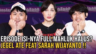 LAKI BANGET❗🤣 JEGEL ATE MALAH BERLINDUNG DIBALIK SARAH WIJIYANTO❓ [upl. by Scevour]