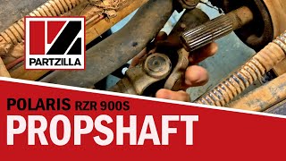 Polaris RZR Prop Shaft Replacement  Polaris RZR 900S Prop Shaft Removal  Partzillacom [upl. by Ahsaetal]