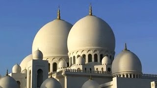 The Shaikh Zayed Grand Mosque in Abu Dhabi [upl. by Brace]