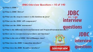 Java Database ConnectivityJDBC Interview Questions – 10 out of 140 [upl. by Iand]