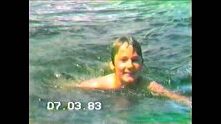 Waterskiing on Lake Okanagan  July 3 1983 [upl. by Grissel252]