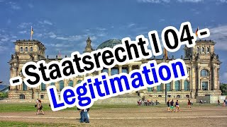 Staatsrecht I 04  Legitimationskette  Staatszielbestimmungen [upl. by Galvin]