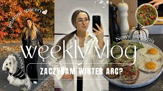 WEEKLY VLOG🎃 Powrót do Jadłospisu 🫣 WinterArc❄️ Haul zakupowy z Biedry🛒 Sweter dla Mili🤣 [upl. by Notxarb]