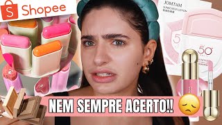 TESTANDO  MAQUIAGENS SURPRESAS DA SHOPEE [upl. by Adamok319]