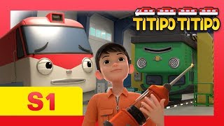 Titipo S1 E9 l Check ups are scary l Trains go to hospitals too l Titipo Titipo [upl. by Adnawat943]