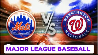 NEW YORK METS VS WASHINGTON NATIONALS LIVE SCORE  MAJOR LEAGUE BASEBALL [upl. by Rastus]