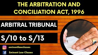 Arbitral tribunal  ADR  appointment  qualification  grounds of challenge [upl. by Leake485]