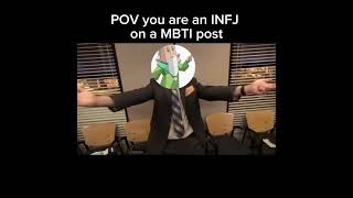 mbti memes INFJs rarity infj 16personalities mbti memes intj entj shorts [upl. by Adnovay]