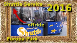 Europa Park  Shuttle Service [upl. by Eirrehc266]