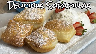 Sopapillas A Taste of Spains Sweet and Savory Flavors spanishfood foodie [upl. by Inaliak]