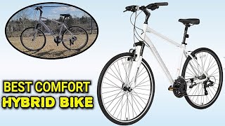 Best Hybrid Comfort bicycle  Diamondback hawrelak 700c Review [upl. by Aittam]