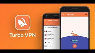 Turbo VPN Android App Tutorial  How to Install and Operate Turbo VPN App [upl. by Enilram506]