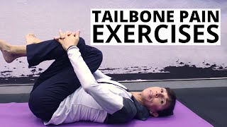 Tailbone Pain Exercises for Coccyx Pain Relief and Muscle Spasm [upl. by Barthol]