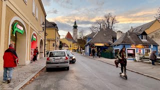 Vienna Walking Tour in October 2021 Döbling Grinzing Austria  4K HDR  ASMR [upl. by Valentijn52]