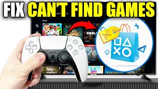 How To Fix Cant Find Purchased Games On PS5 Not In Game Library [upl. by Sisely]