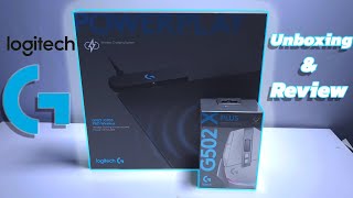 quotGaming Power Logitech G502 X Plus Lightspeed amp G Powerplay Unboxingquot [upl. by Trebla]