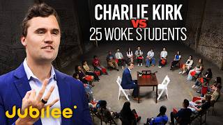 Can 25 Liberal College Students Outsmart 1 Conservative feat Charlie Kirk  Surrounded [upl. by Mcleroy]