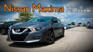 2017 Nissan Maxima Full Review  S SV SL SR SR Midnight amp Platinum [upl. by Lisabeth369]