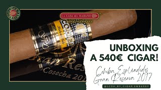 UNBOXING Cohiba Espléndidos Gran Reserva Cosecha 2017  LCDH Bonn [upl. by Cordie]