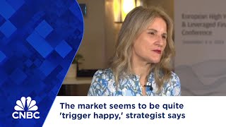 The market seems to be quite trigger happy strategist says [upl. by Katey]