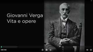 Giovanni Verga  vita e opere [upl. by Peggir]