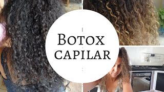 Botox para definir os cachos do meu cabelos [upl. by Marcelia]