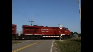 CP Rail Freight Train Adams Rd [upl. by Eelynnhoj]