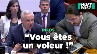 À lAssemblée nationale Bruno Le Maire le RN et LFI règlent leurs comptes en pleine commission [upl. by Emyle]