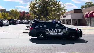 Westfield NJ PD Unit 411 responding to a MVA  Video 457 [upl. by Nillok73]