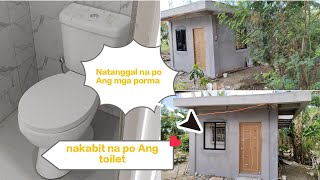 Linis na po tingnan ang bahay natanggal na po ang mga porma [upl. by Eagle]