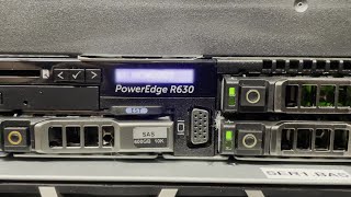 Dell PowerEdge R630 server RACKED [upl. by Jacquette]