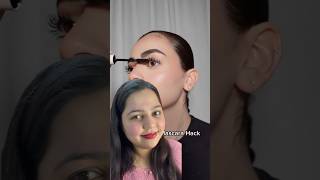 Mascara hack using VASELINE makeupchallenge foryou hack [upl. by Myer]