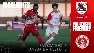 Ramsgate FC vs Ramsgate Athletic [upl. by Stockton]