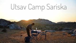 Luxurious Camp in Sariska Rajasthan  Experience and review [upl. by Craggie37]