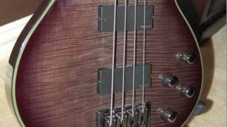 Schecter Damien Solo Elite Bass With EMG HZ Pickups [upl. by Placida]