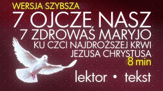 7 Ojcze Nasz i 7 Zdrowaś Maryjo ku czci Najdroższej Krwi Pana Jezusa [upl. by Saraann872]